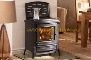 Wood stoves for heating a private house with a water circuit